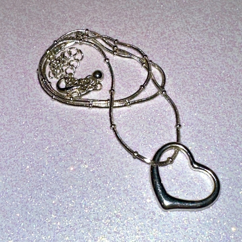 Silver Heart Necklace